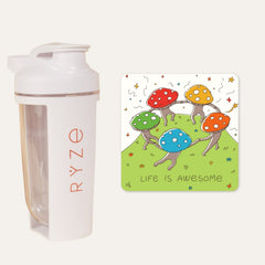 RYZE Shaker Bottle + FREE Gifts